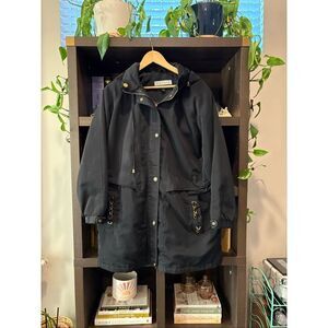 Big Chill Women’s Black Winter Coat Plus Size 14W/16W